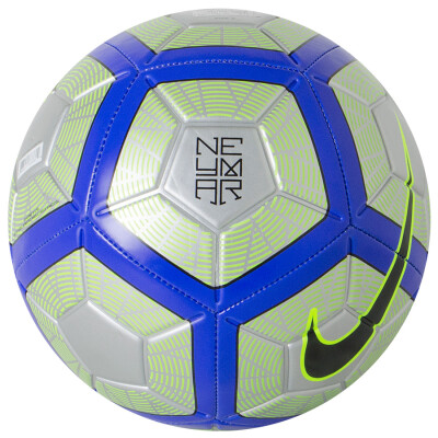 BOLA NIKE CAMPO STRIKE NEYMAR - Prata/azul