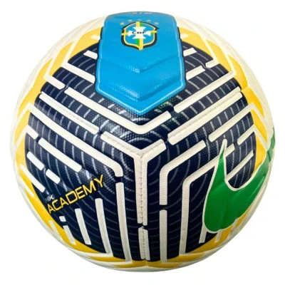 BOLA NIKE CBF ACADEMY - SP24 CAMPO - Branco/verde