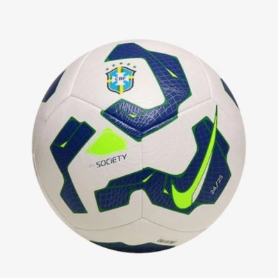 BOLA NIKE CBF SOCIETY - Branco/azul
