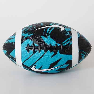 BOLA NIKE FUTEBOL AMERICANO SPIN 3.0 FB 9 OFICIAL - Azul/preto