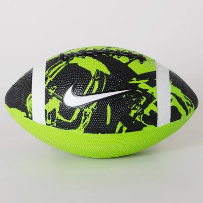 BOLA NIKE FUTEBOL AMERICANO SPIN 3.0 FB 9 OFICIAL - Verde/preto