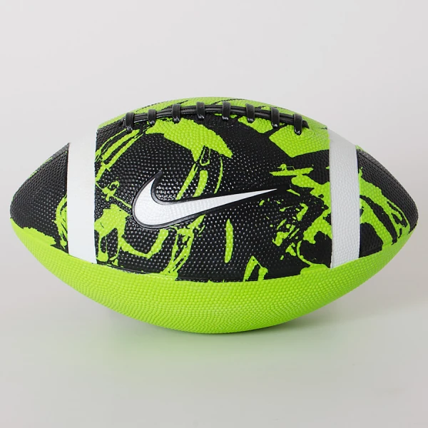 BOLA NIKE FUTEBOL AMERICANO SPIN 3.0 FB 9 OFICIAL - Verde/preto