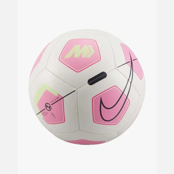 BOLA NIKE MERCURIAL FADE CAMPO - Branco/rosa