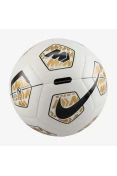BOLA NIKE MERCURIAL FADE FUTEBOL DE CAMPO - Branco/dourado