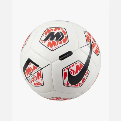 BOLA NIKE MERCURIAL FADE FUTEBOL DE CAMPO - Branco/laranja