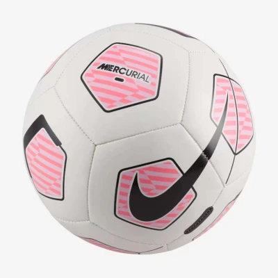 BOLA NIKE MERCURIAL FADE FUTEBOL DE CAMPO - Branco/rosa