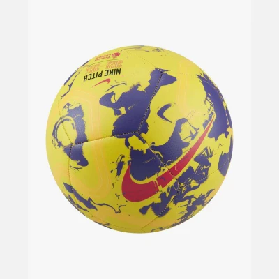 BOLA NIKE PREMIER LEAGUE PITCH CAMPO - Amarelo/roxo