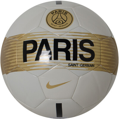 BOLA NIKE PSG SPIRITS CAMPO - Branco/dourado