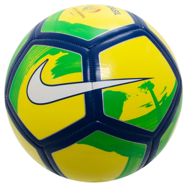 BOLA NIKE SUPPORTERS BRASIL CIENTO - Amarelo/verde