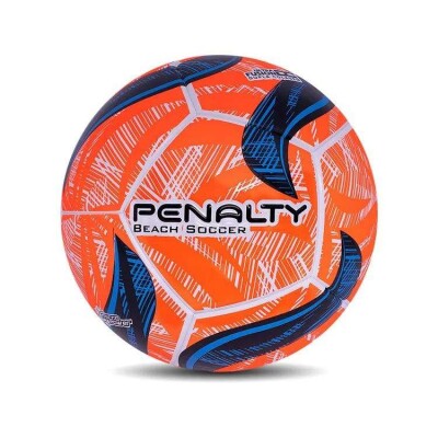 BOLA PENALTY BEACH SOCCER FUSION 2 IX - Laranja/preto