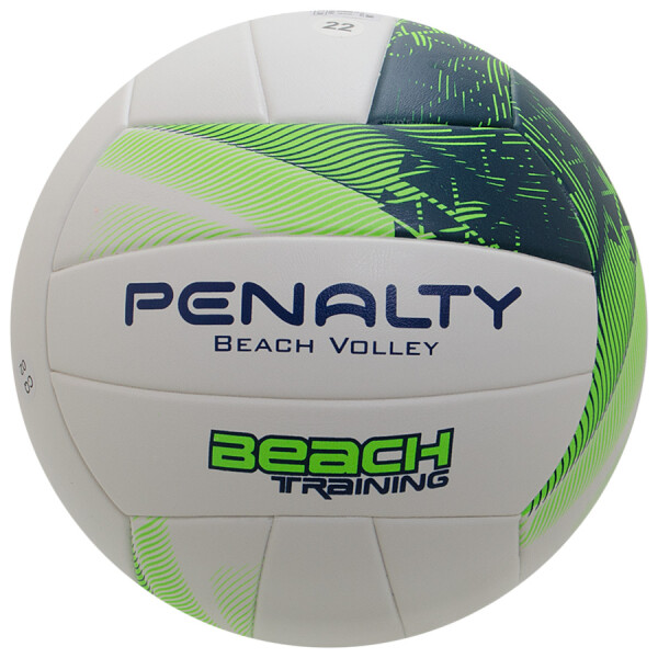 BOLA PENALTY BEACH VÔLEI TRAINING FUSION VII - Branco/verde