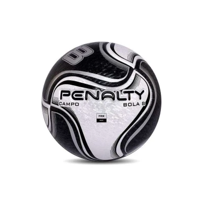 BOLA PENALTY CAMPO 8 X - Branco/preto