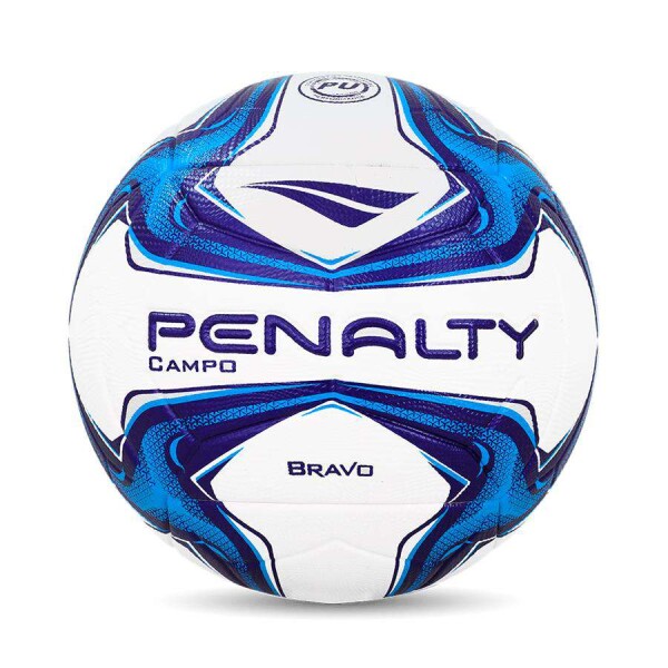 BOLA PENALTY CAMPO BRAVO XXIV - Branco/azul
