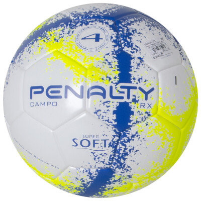 BOLA PENALTY CAMPO RX R3 N4 FUSION - Branco/azul