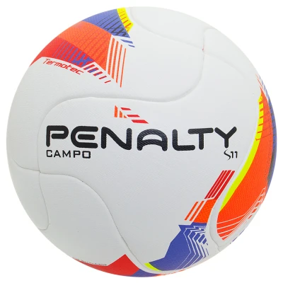 BOLA PENALTY CAMPO S11 R2 5 - Branco/roxo
