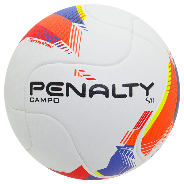 BOLA PENALTY CAMPO S11 R2 5 - Branco/roxo