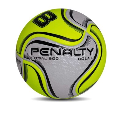 BOLA PENALTY FUTSAL 8 X - Branco/amarelo