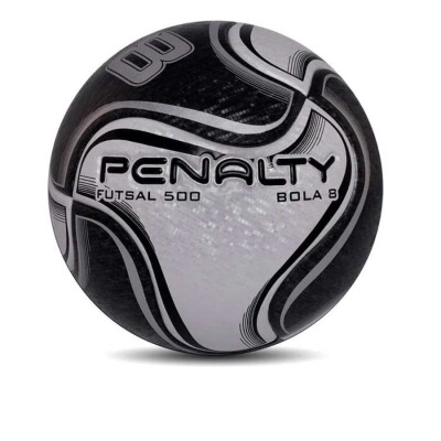 BOLA PENALTY FUTSAL 8 X - Branco/preto