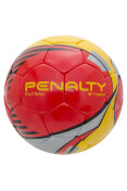 BOLA PENALTY FUTSAL STORM C/C - Vermelho/amarelo