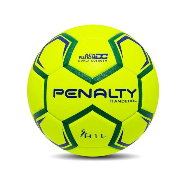 BOLA PENALTY HANDEBOL HIL ULTRA FUSION X - Amarelo/verde