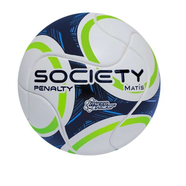 BOLA PENALTY MATÍS IX SOCIETY - Branco/marinho