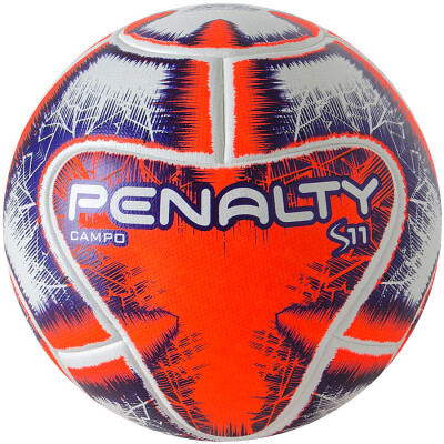 BOLA PENALTY S11 R2 FPF IX CAMPO - Branco/laranja