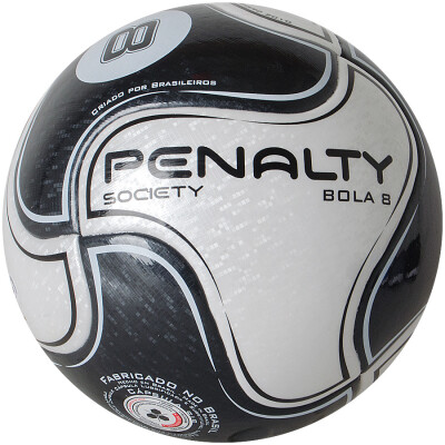 BOLA PENALTY SOCIETY 8 IX - Branco/preto