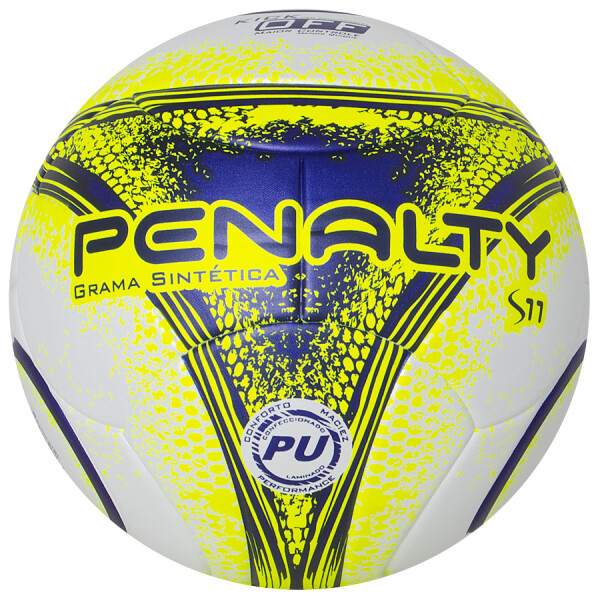 BOLA PENALTY SOCIETY S11 R3 FUSION VIII - Branco/amarelo