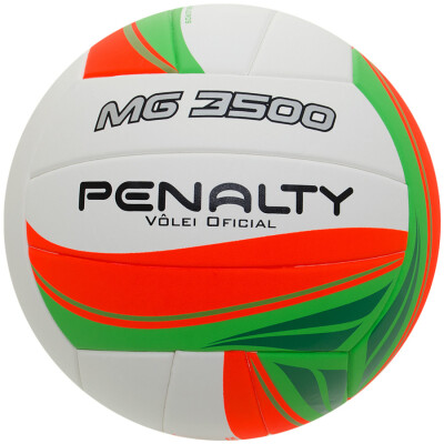 BOLA PENALTY VÔLEI MG 3500 5 - Branco/verde