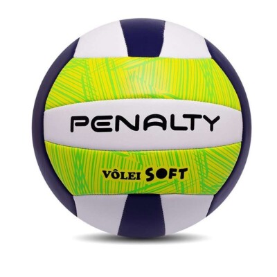 BOLA PENALTY VOLEI SOFT X - Branco/verde