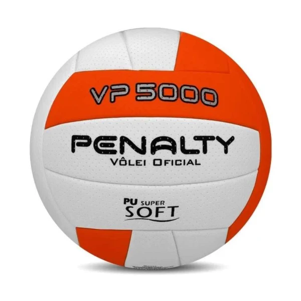 BOLA PENALTY VÔLEI VP 5000 - Branco/laranja