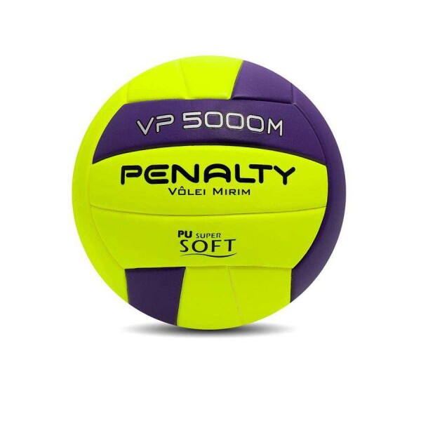 BOLA PENALTY VOLEI VP 5000 MIRIM X - Verde/roxo