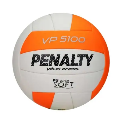BOLA PENALTY VOLEI VP 5100 XXVI - Branco/laranja