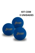BOLA PENN FRESCOBOL EMBALAGEM C/3 UNIDADES - Azul