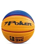 BOLA POKER BASQUETE 3X3 05516 - Amarelo/azul