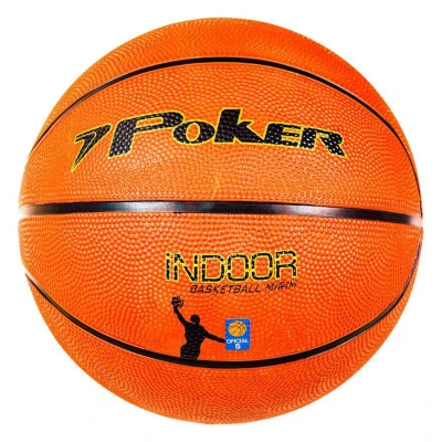 BOLA POKER BASQUETE OFICIAL MIRIM Nº5 - Laranja