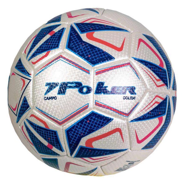 BOLA POKER CAMPO TRAINING 32 GOMOS GOLEM - Azul/vermelho