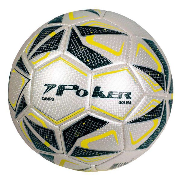 BOLA POKER CAMPO TRAINING 32 GOMOS GOLEM - Preto/amarelo