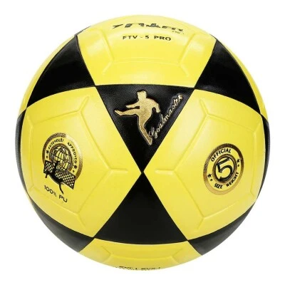 BOLA POKER FUTEVÔLEI VULCANIZADA RIO PU - Amarelo/preto