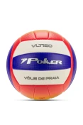 BOLA POKER VOLEI PRAIA TRAINING VLT 120 II - Azul/vermelho BOLA POKER VOLEI PRAIA TRAINING VLT 120 II - Azul/vermelho