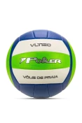 BOLA POKER VOLEI PRAIA TRAINING VLT 120 II - Verde/azul BOLA POKER VOLEI PRAIA TRAINING VLT 120 II - Verde/azul