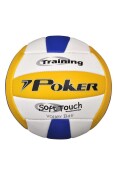BOLA POKER VOLLEY BALL TRAINING SORT - Amarelo/azul