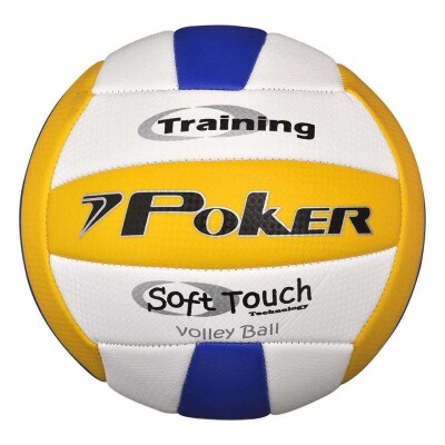 BOLA POKER VOLLEY BALL TRAINING SORT - Amarelo/azul