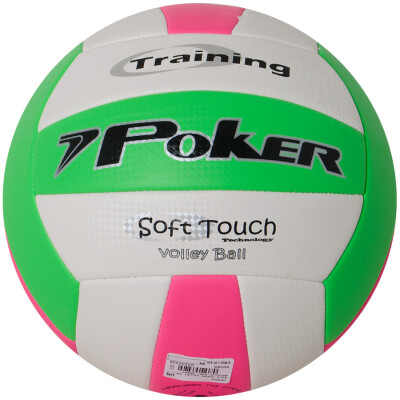 BOLA POKER VOLLEY BALL TRAINING SORT - Verde/pink