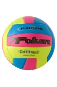 BOLA POKER VOLLEYBALL SOFT TOUCH - Amarelo/pink
