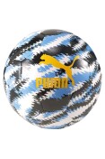 BOLA PUMA MCFC ICONIC BIG CAT BALL CAMPO - Branco/azul