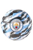 BOLA PUMA MCFC ICONIC BIG CAT BALL CAMPO - Branco/azul