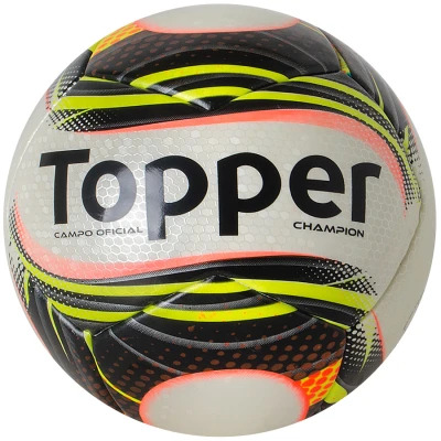 BOLA TOPPER CAMPO CHAMPION - Branco/preto