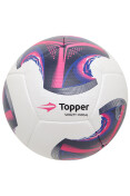 BOLA TOPPER V12 SOCIETY - Branco/rosa BOLA TOPPER V12 SOCIETY - Branco/rosa