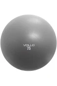 BOLA VOLLO GYM 75CM COM BOMBA - Grafite